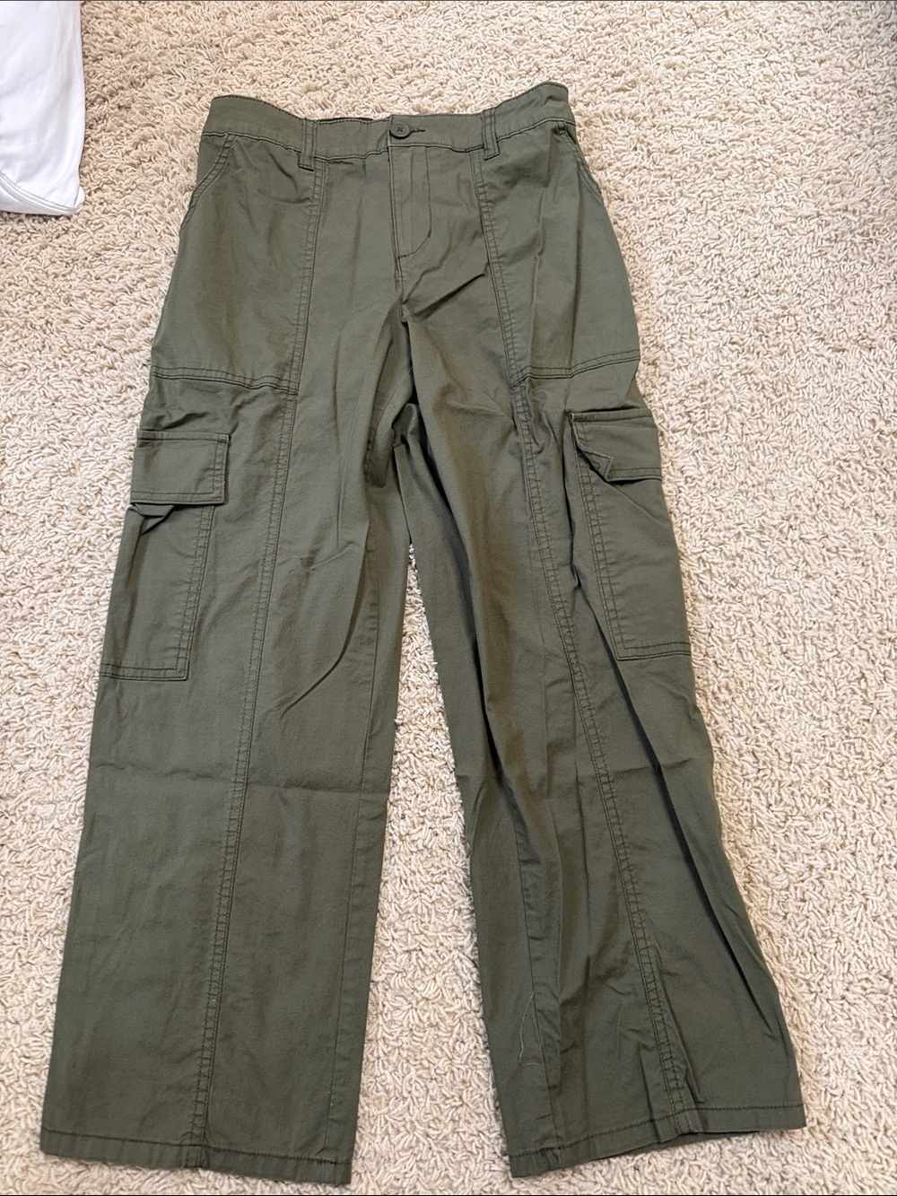 Sanctuary army green cropped Cargo Pants